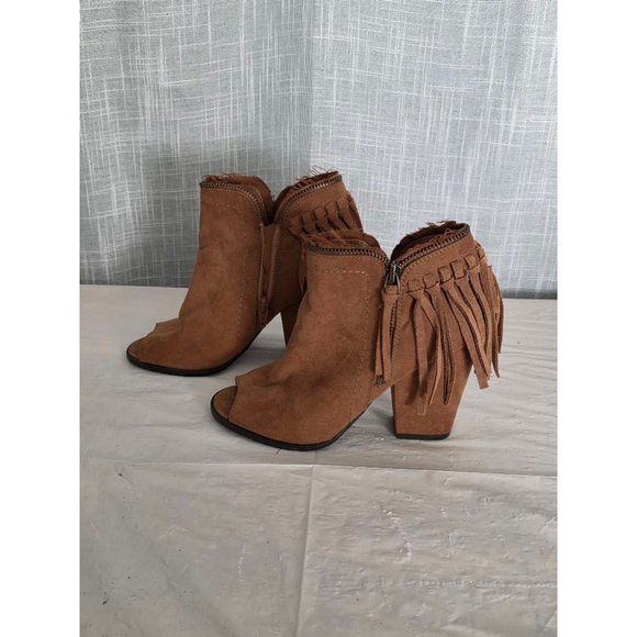 Women's Dolce Vita Booties Size 6.5 Brown‎ - Picture 3 of 8